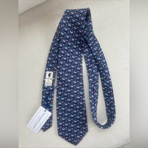 NWT Vineyard Vines Donkey Silk Tie | Handpicked Shep & Ian | Patriotic